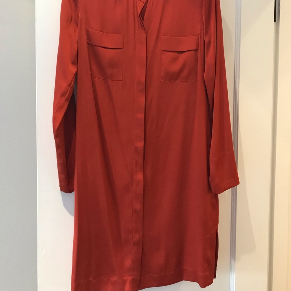 Stills 100% silk shirt dress— size 6